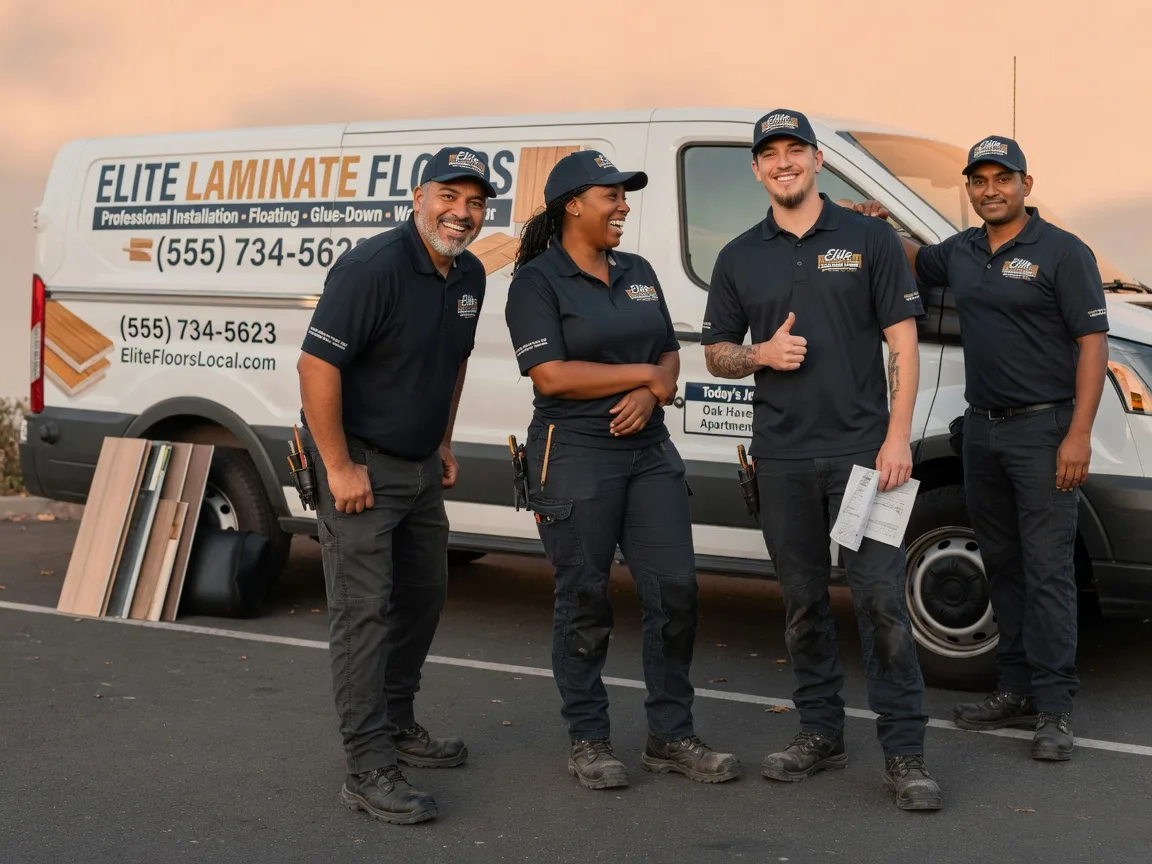 Laminate flooring installation company in Cogswell, ND